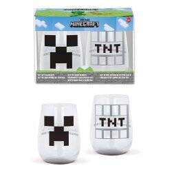 MINECRAFT - Set de 2 verres en cristal 510ml