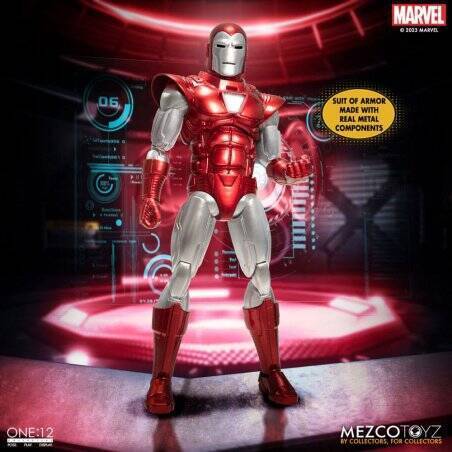 Marvel figurine 1/12 Iron Man (Silver Centurion Edition) 16 cm