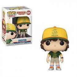 STRANGER THINGS - Bobble Head POP N° 804 - S3 / Dustin (At Camp)