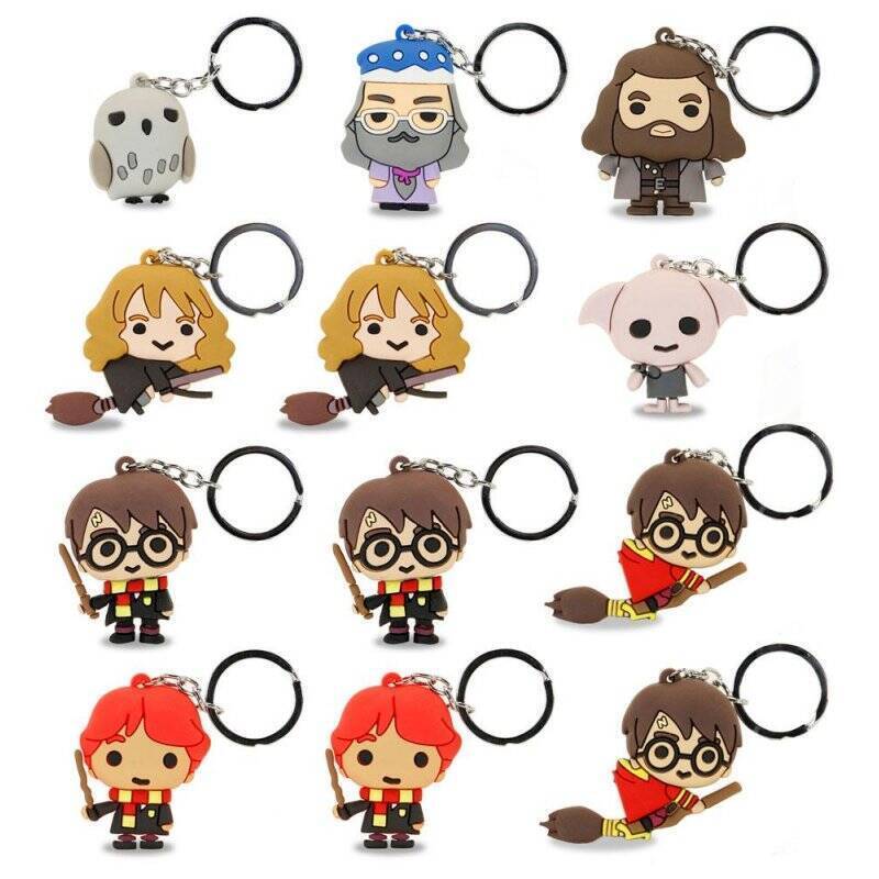 Harry Potter assortiment porte-clés PVC 4 cm (12)