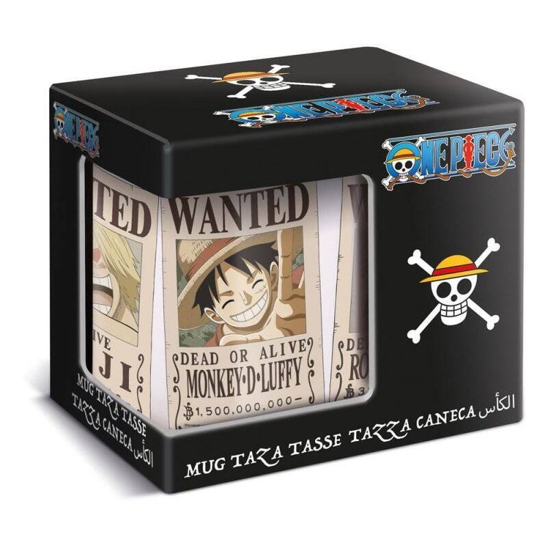 One Piece Mugs Wanted 325 ml (carton de 6)