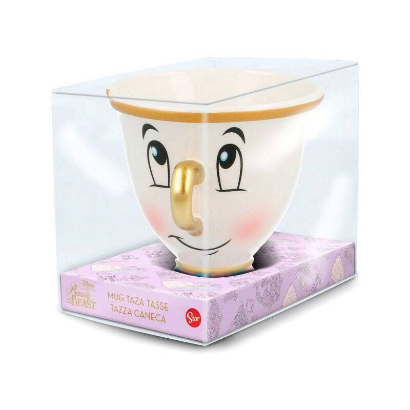 La Belle et la Bête mug 3D Chip 170 ml