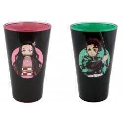 DEMON SLAYER - Tanjiro & Nezuko - 2 XXL Pint Glass 473ml