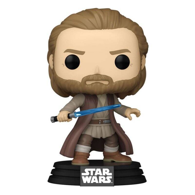 Star Wars: Obi-Wan Kenobi POP! Vinyl figurine Obi-Wan (battle pose) 9 cm