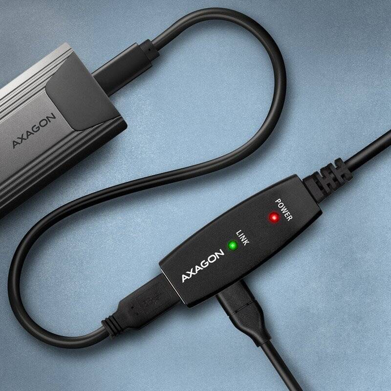 AXAGON ADR-310 USB 3.2 Gen 1 Verlängerungskabel, aktiv  - 10m