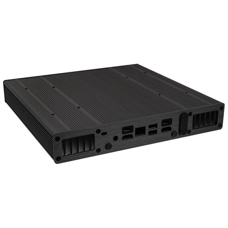 Akasa Plato WS UCFF-Gehäuse (Intel NUC 11/12/13 Pro), OEM - schwarz
