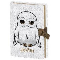 Harry Potter - Plush Diary w. Lock - Hedwig (52235SR74004)