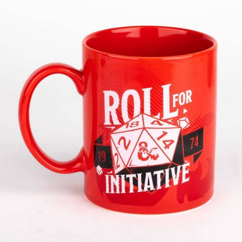 Dungeons & Dragons mug Roll for Initiative 320 ml