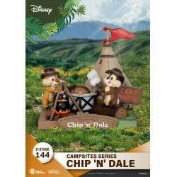 Disney diorama PVC D-Stage Campsite Series Chip & Dale 10 cm