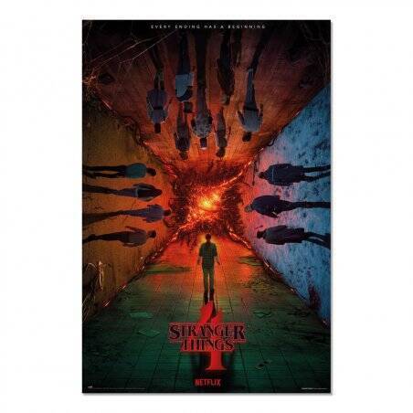 STRANGER THINGS - Maison de Vecna - Poster 61x91cm