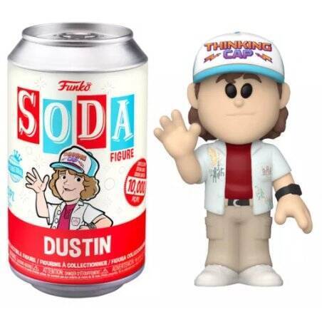 STRANGER THINGS - POP Soda - Dustin avec Chase