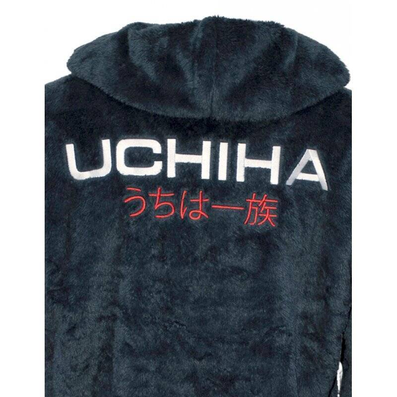 NARUTO - Uchiha - Sweat Fluffy à Capuche (L/XL)