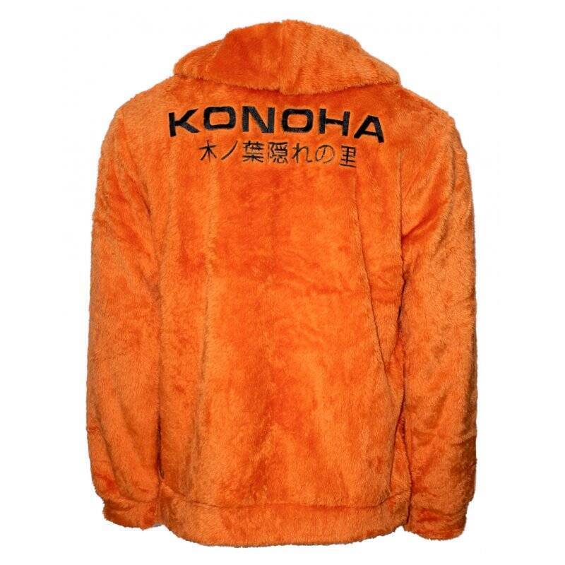 NARUTO - Konoha - Sweat Fluffy à Capuche (L/XL)