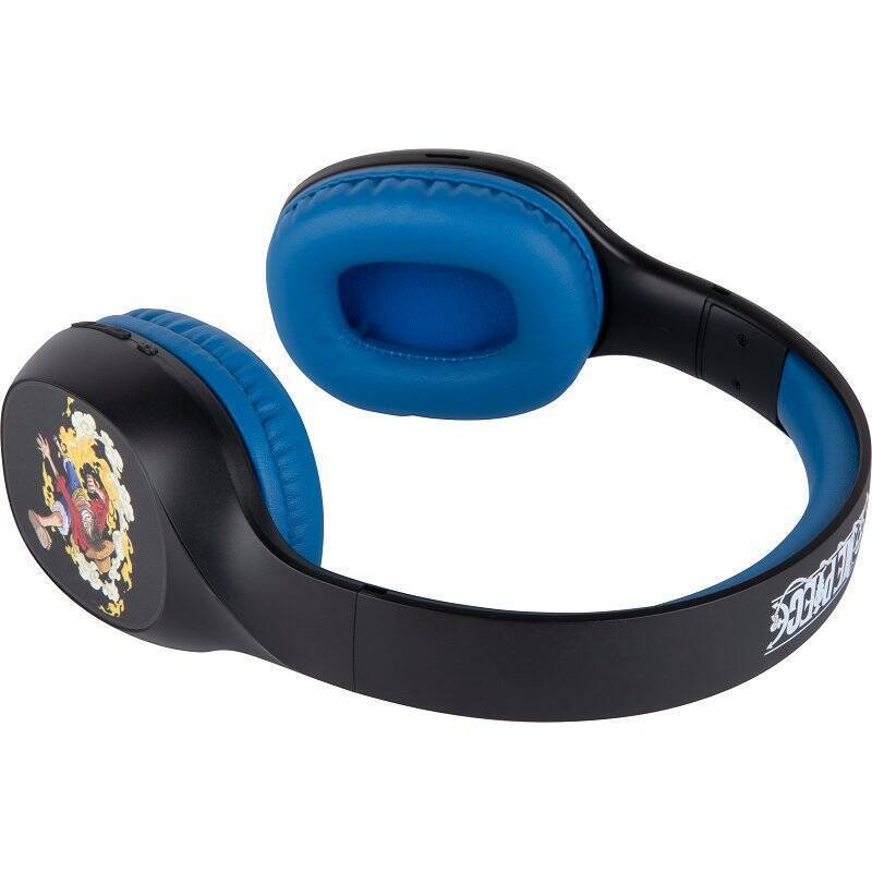 ONE PIECE - Casque Bluetooth - Bleu & Noir