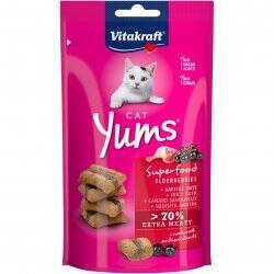 Vitakraft - Cat Yums® superfood with Duck and Elderberry