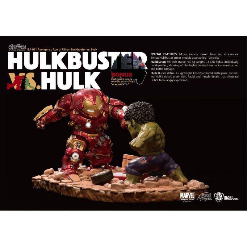 Egg Attack Action EA-021 - Avengers Age of Ultron - Hulkbuster vs Hulk