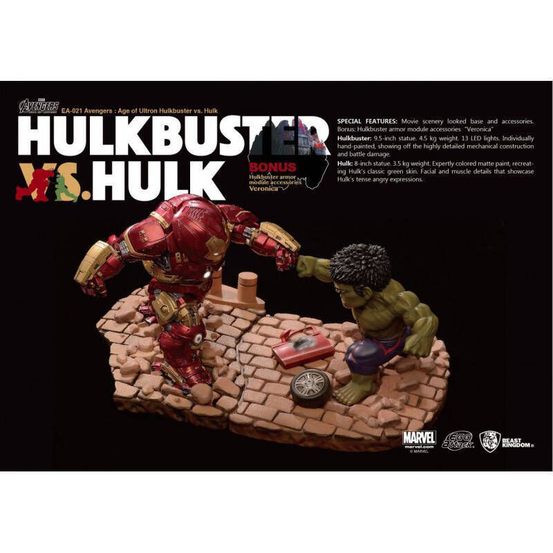 Egg Attack Action EA-021 - Avengers Age of Ultron - Hulkbuster vs Hulk