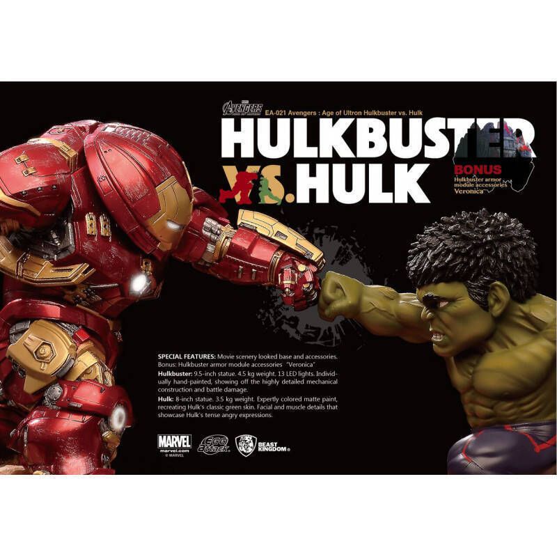 Egg Attack Action EA-021 - Avengers Age of Ultron - Hulkbuster vs Hulk