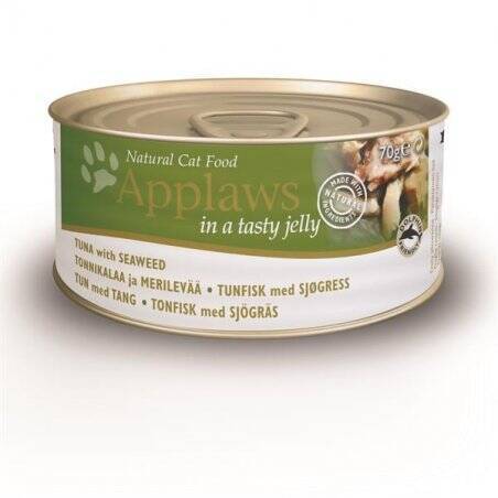 Applaws - Wet Cat Food 70 g - Tuna and seaweed in jelly (171-038)