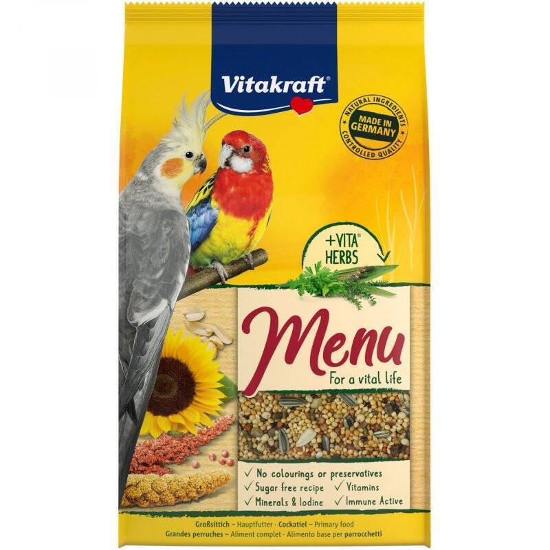 Vitakraft - Menu Vital for parakeets 1kg