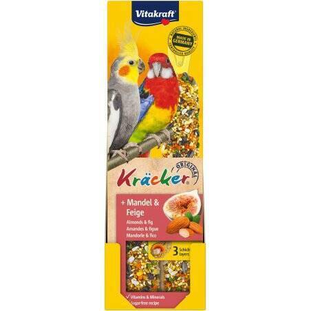 Vitakraft - Kräcker® almond and fig, for parakeets
