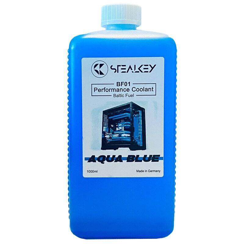 Stealkey Customs Baltic Fuel Performance Kühlmittel, Aqua Blue - 1000 ml