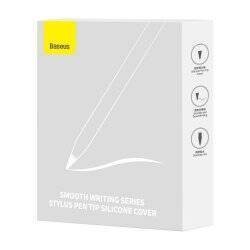 Baseus Tablet Tool Pen Replaceble Silicone Tips (12 pcs) for Stylus Pen (Soft), White (ARBJ020002)