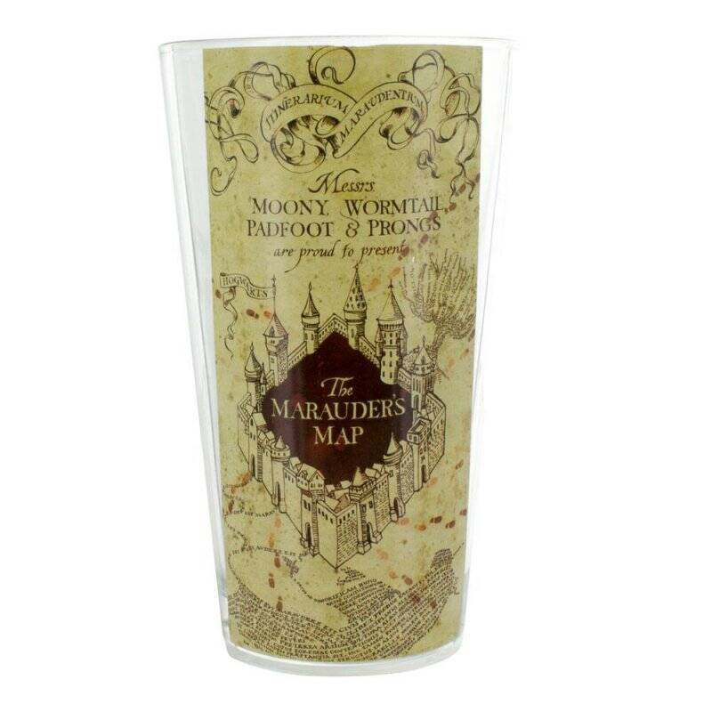 HARRY POTTER - Carte du Maraudeur - Verre 400ml