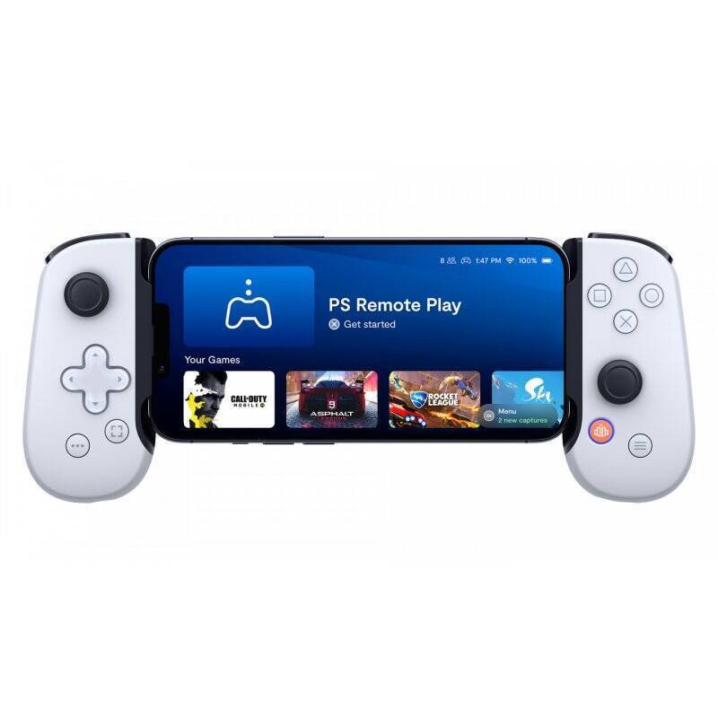 Backbone One for iPhone PlayStation Edition Blanc Lightning Manette de jeu PC, Playstation, iOS