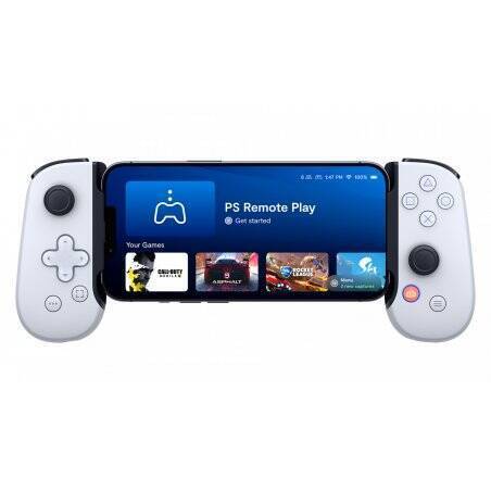 Backbone One for iPhone PlayStation Edition Blanc Lightning Manette de jeu PC, Playstation, iOS