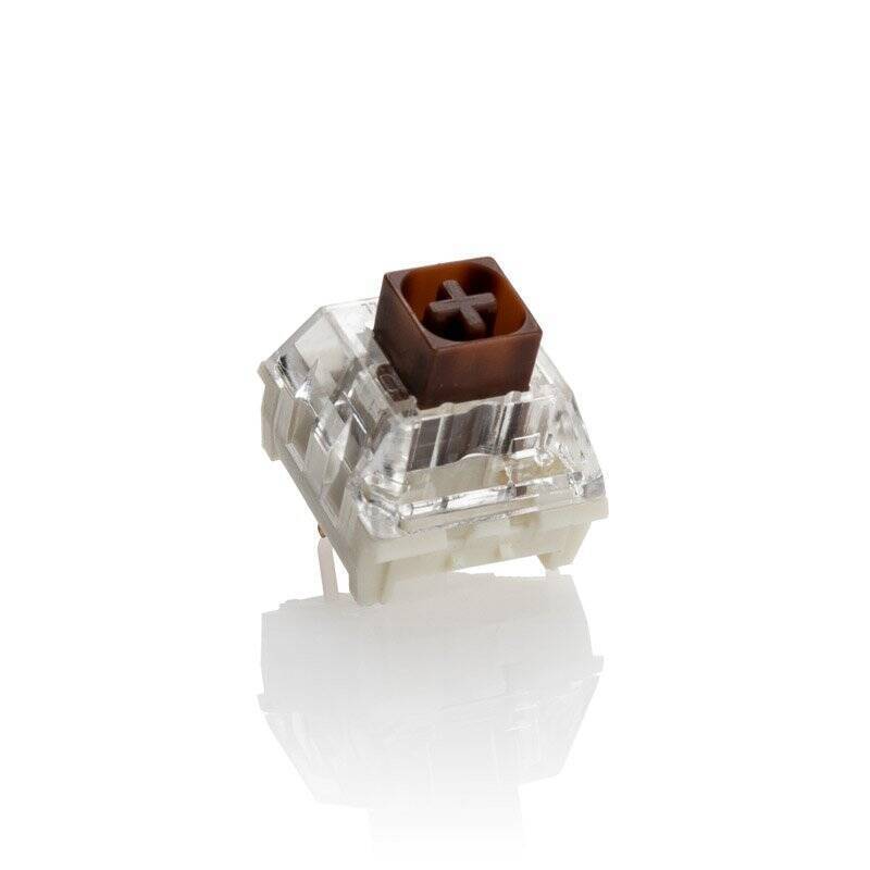 Ducky Kailh Box Brown Switches, mechanisch, 3-Pin, taktil, MX-Stem, 50g - 110 Stück