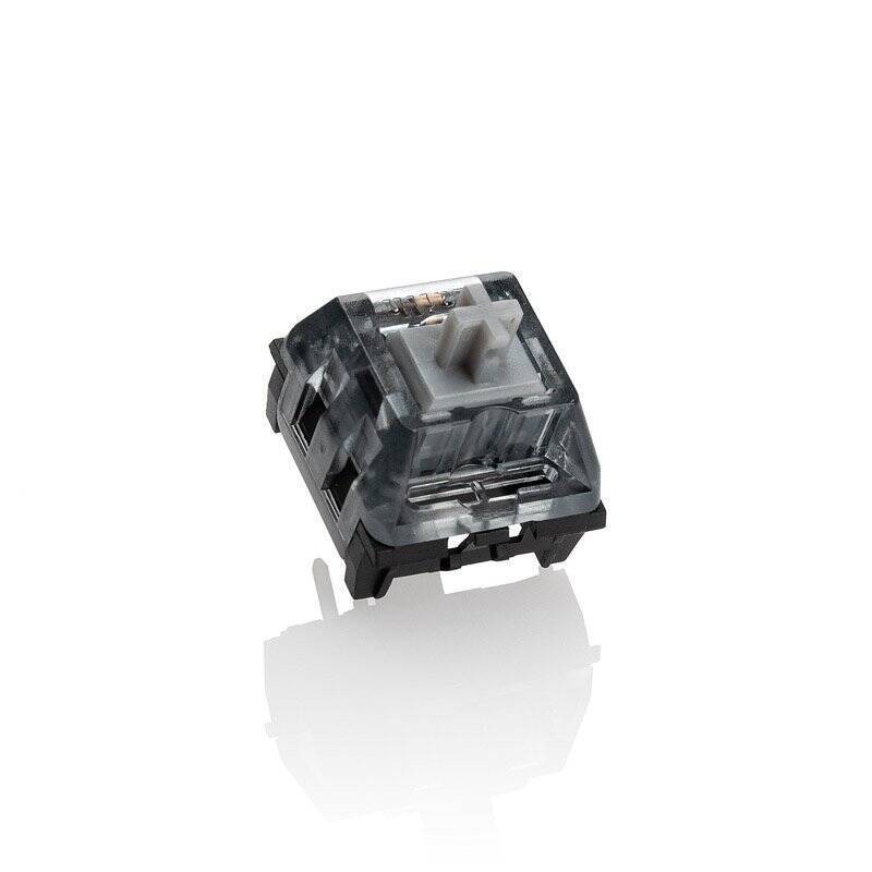 Ducky Kalih Super V2 Speed Silver Switches, mechanisch, 3-Pin, linear, MX-Stem, 38g - 110 Stück