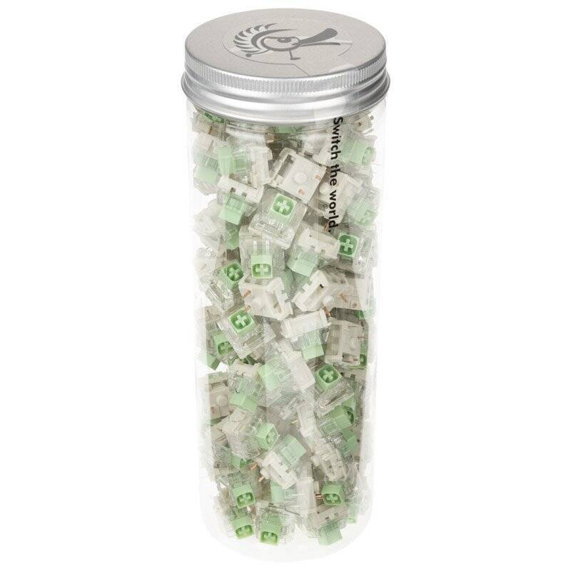 Ducky Kalih Box Jade Switches, mechanisch, 3-Pin, clicky, MX-Stem, 50g - 110 Stück