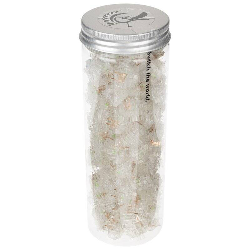 Ducky Kailh Y Jellyfish Switches, mechanisch, 5-Pin, clicky, MX-Stem, 50 g - 110 Stück