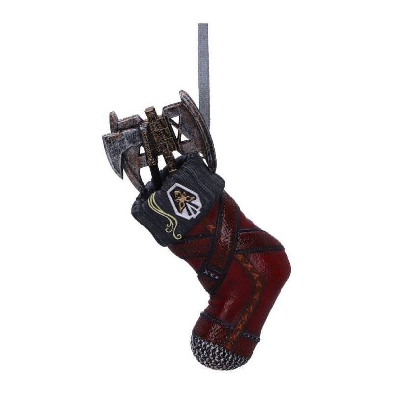 Le Seigneur des Anneaux décoration sapin Gimli 8 cm