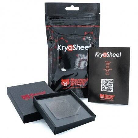 Thermal Grizzly KryoSheet Wärmeleitpad - 33 x 33 mm
