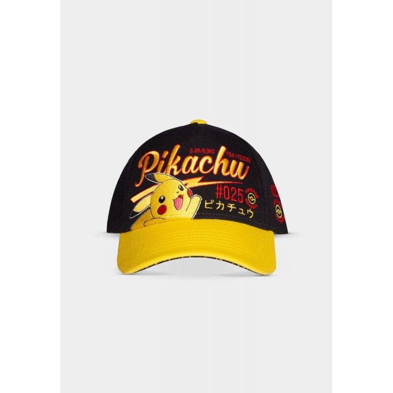 Pokemon casquette baseball Pikachu Hello