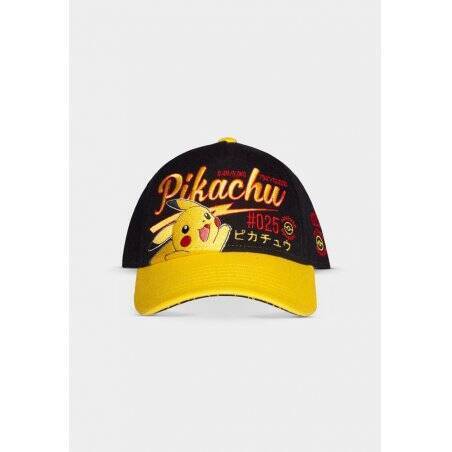 Pokemon casquette baseball Pikachu Hello