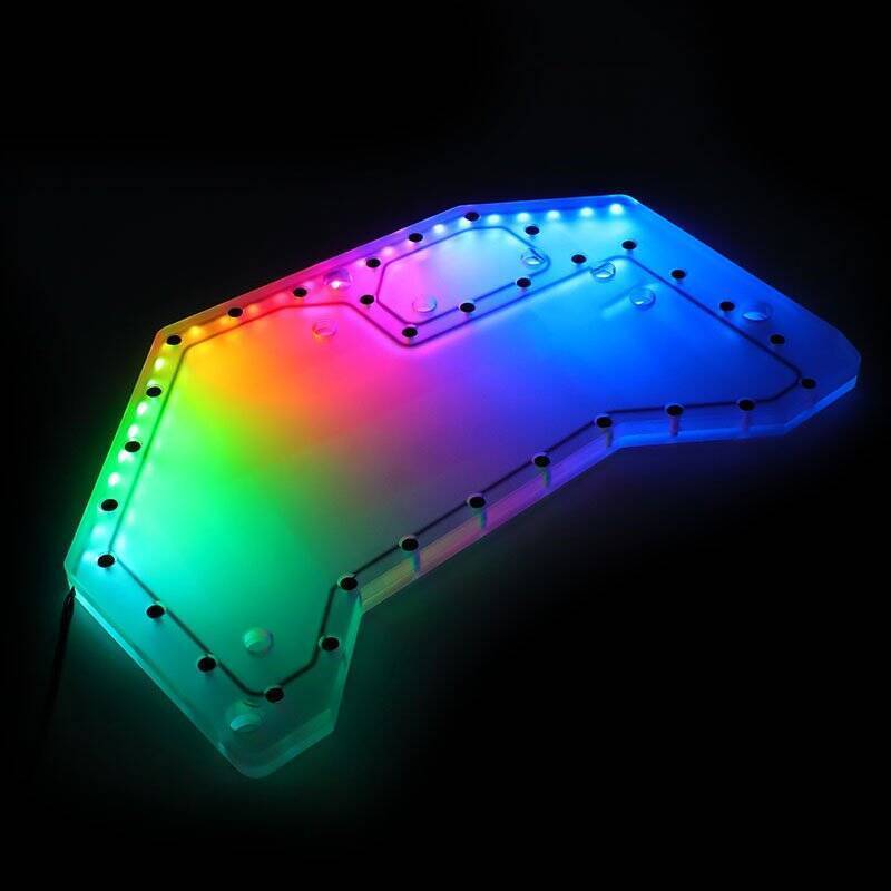 Barrow Distroplate Jonsbo MOD-5, ARGB - Acryl