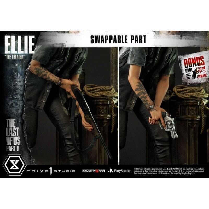 The Last of Us Part II statuette 1/4 Ultimate Premium Masterline Series Ellie "The Theater" Bonus Version 58 cm