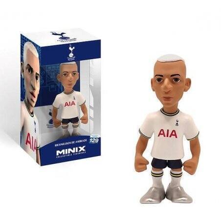 Minix - Football Stars 129 - Tottenham Hotspur Football Club - Richarlison 9 - Figurine 12cm