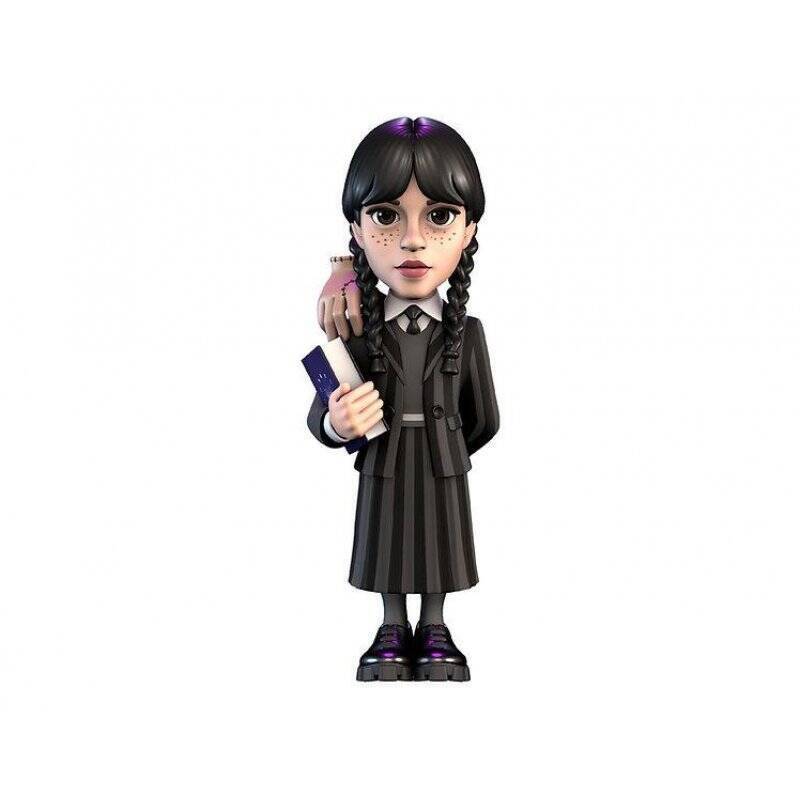 Minix - TV Series 123 - Mercredi - Mercredi Addams avec La Chose - Figurine 12cm