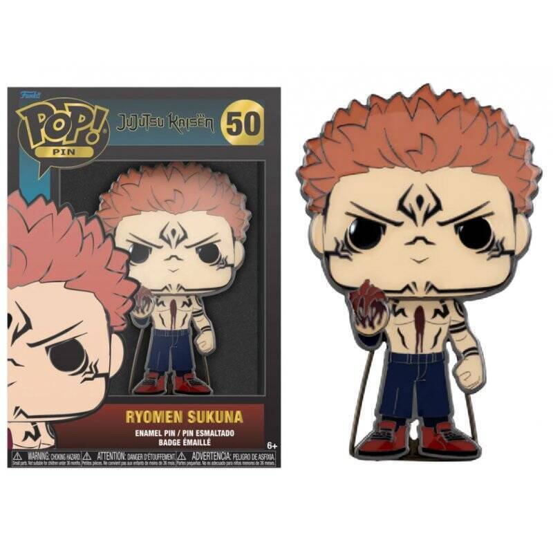 JUJUTSU KAISEN - Pop Large Enamel Pin N° 50 - Sukuna