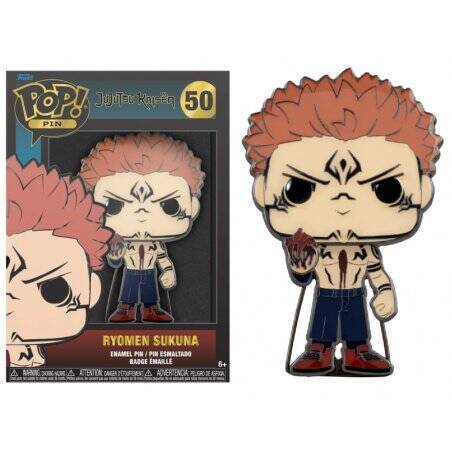 JUJUTSU KAISEN - Pop Large Enamel Pin N° 50 - Sukuna