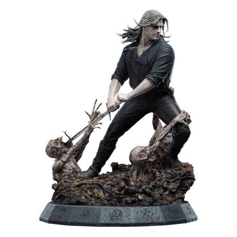 The Witcher statuette 1/4 Geralt the White Wolf 51 cm
