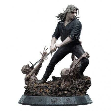 The Witcher statuette 1/4 Geralt the White Wolf 51 cm