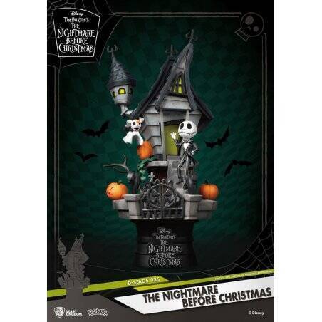 L´étrange Noël de Mr. Jack diorama PVC D-Stage Jack's Haunted House 15 cm