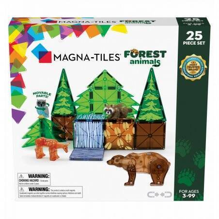 Magna-Tiles - Forest Animals 25 pcs set - (90224)