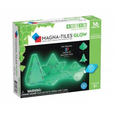 Magna-Tiles - Glow 16 pcs expansion set - (90215)