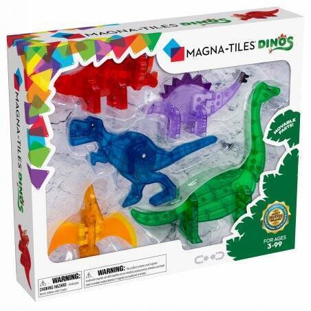 Magna-Tiles - Dinos 5 pcs set - (90229)